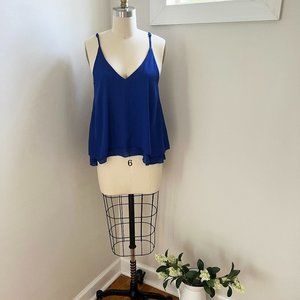 Tobi Women's Cobalt Blue Blouse - Size Small